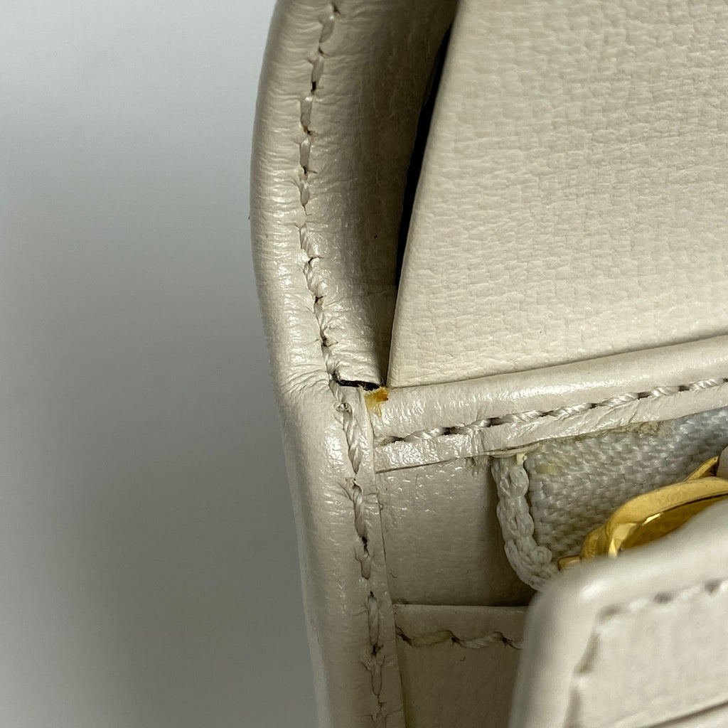 グッチ ホースビット 二つ折り 財布 札入れ 小銭入れ 二つ折り財布 コーティングキャンバス ベージュ 621887 レディース 【中古】brbag