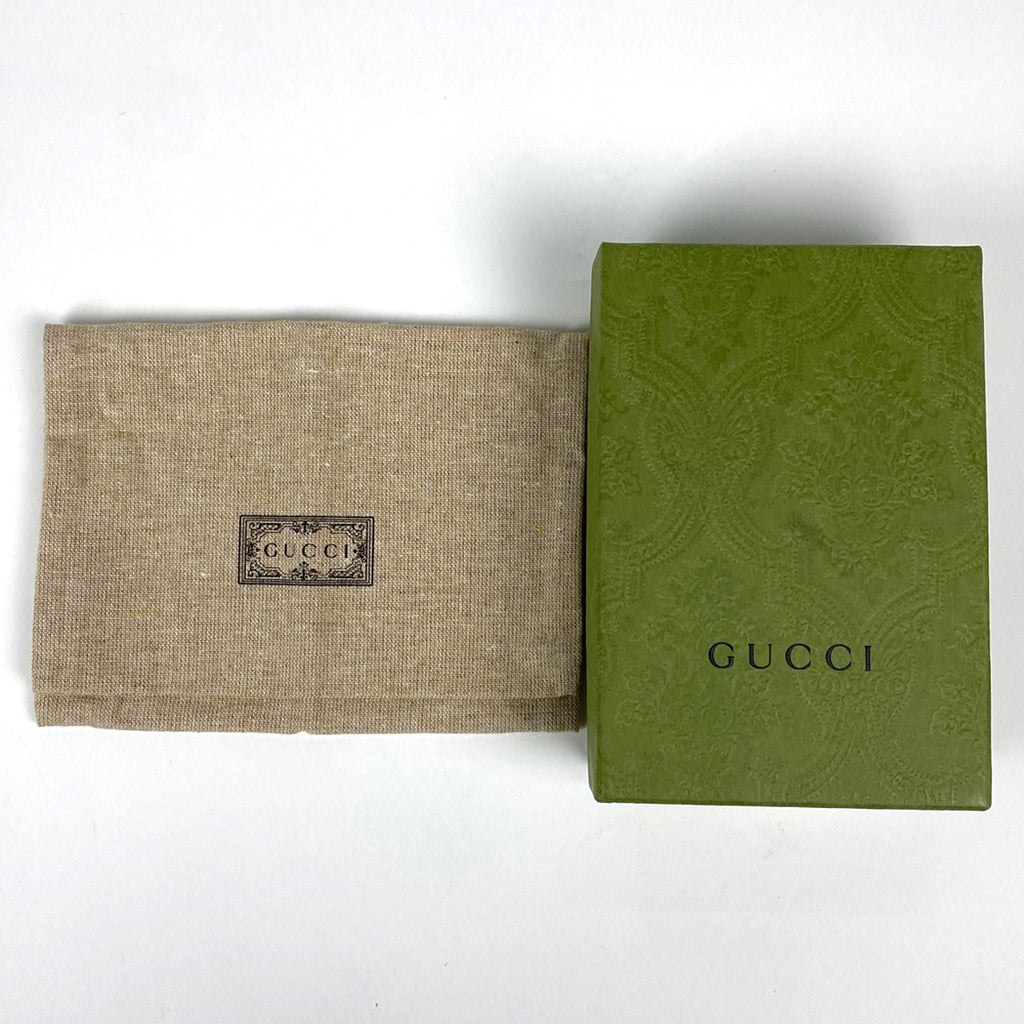 グッチ ホースビット 二つ折り 財布 札入れ 小銭入れ 二つ折り財布 コーティングキャンバス ベージュ 621887 レディース 【中古】brbag