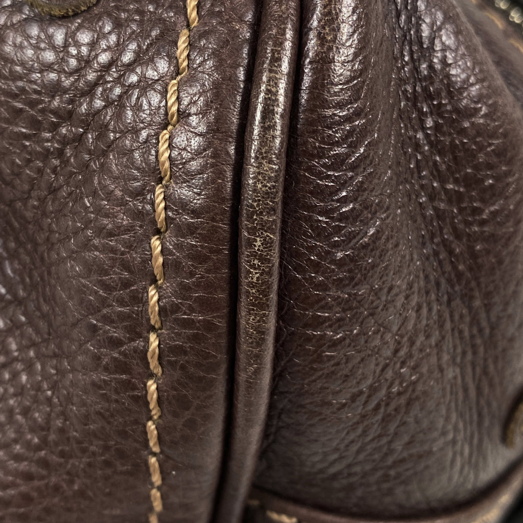 クロエ パディントン ハンドバッグ ミニ ハンドバッグ レザー ダークブラウン レディース 【中古】brbag