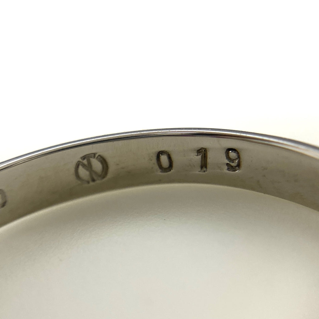 メレダイヤ デザインリング プラチナ 指輪 リング 15号 Pt850 ダイヤモンド レディース 【中古】nbjwl