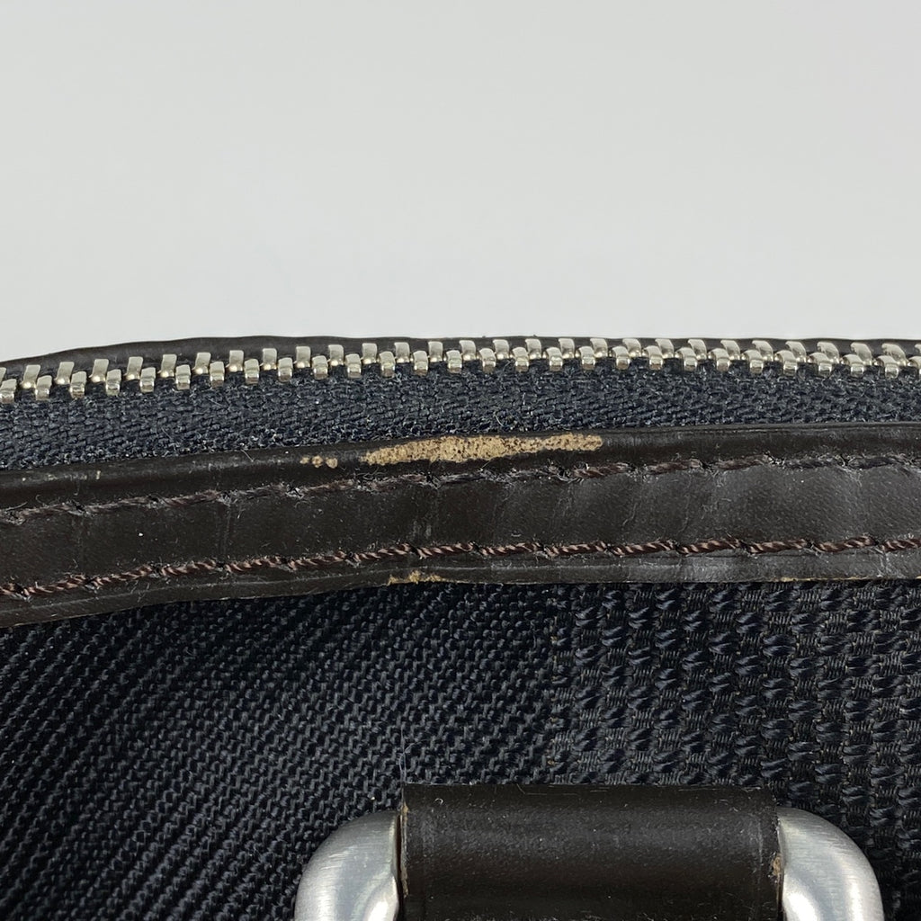 ルイ・ヴィトン クガール 肩掛け トートバッグ ダミエジェアン ノワール M93085 メンズ 【中古】brbag