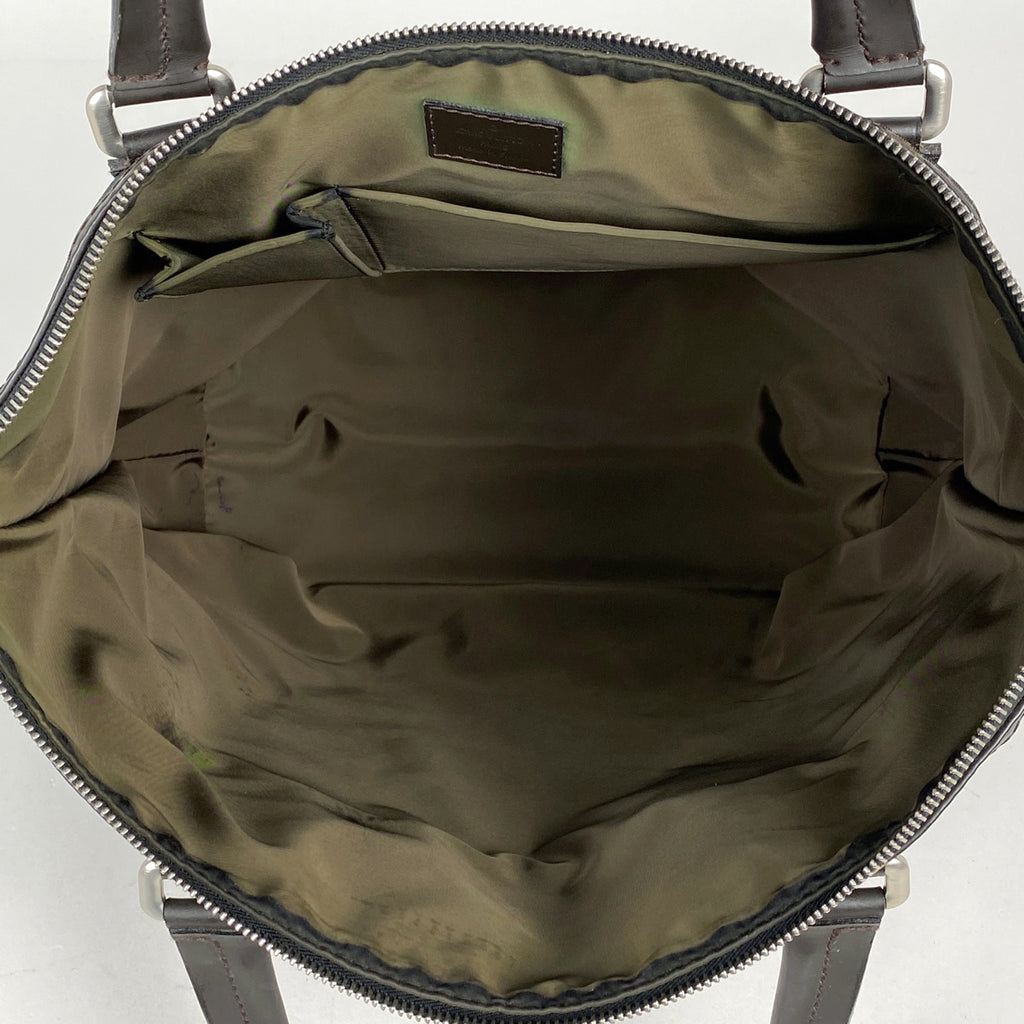 ルイ・ヴィトン クガール 肩掛け トートバッグ ダミエジェアン ノワール M93085 メンズ 【中古】brbag