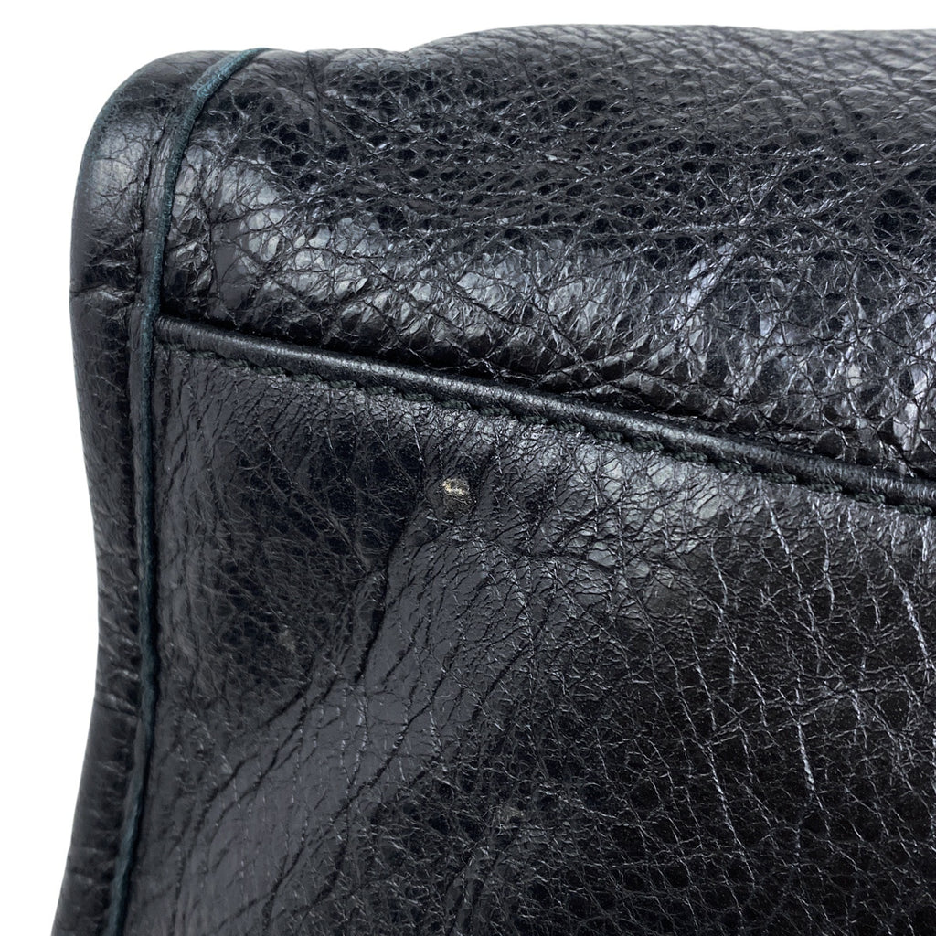 バレンシアガ ザ シティ 2WAY ショルダーバック ハンドバッグ レザー ブラック 115748 レディース 【中古】brbag