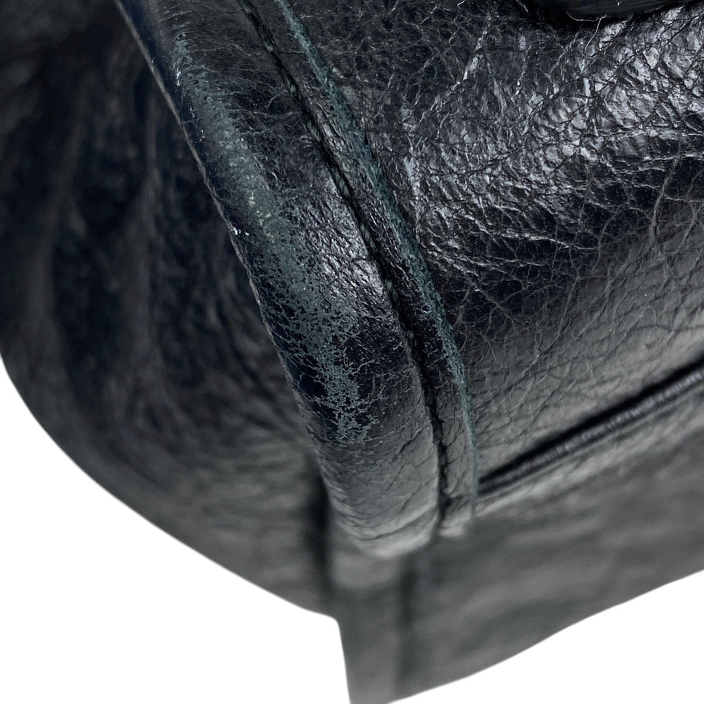 バレンシアガ ザ シティ 2WAY ショルダーバック ハンドバッグ レザー ブラック 115748 レディース 【中古】brbag