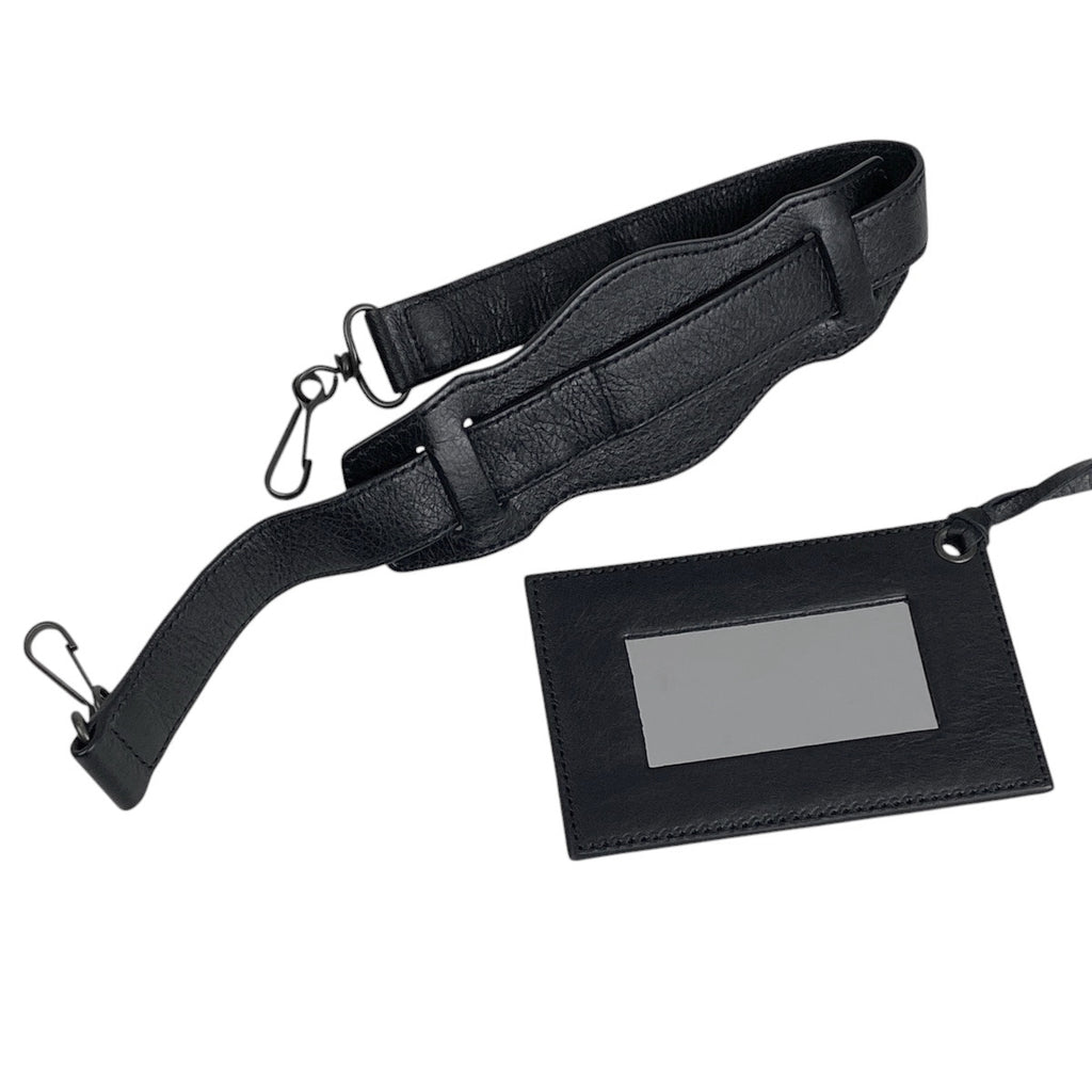 バレンシアガ ザ シティ 2WAY ショルダーバック ハンドバッグ レザー ブラック 115748 レディース 【中古】brbag