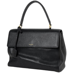 サンローランパリ サック ムジーク ハンドバッグ YSL ハンドバッグ レザー ブラック 355156 レディース 【中古】brbag