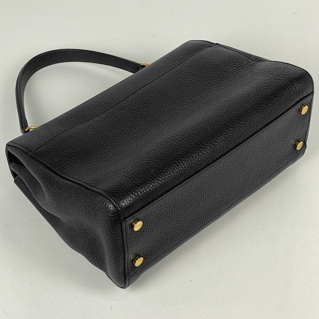 サンローランパリ サック ムジーク ハンドバッグ YSL ハンドバッグ レザー ブラック 355156 レディース 【中古】brbag