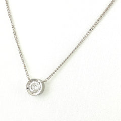 ダイヤモンド デザインネックレス プラチナ ペンダント ネックレス Pt850 ダイヤモンド レディース 【中古】nbjwl