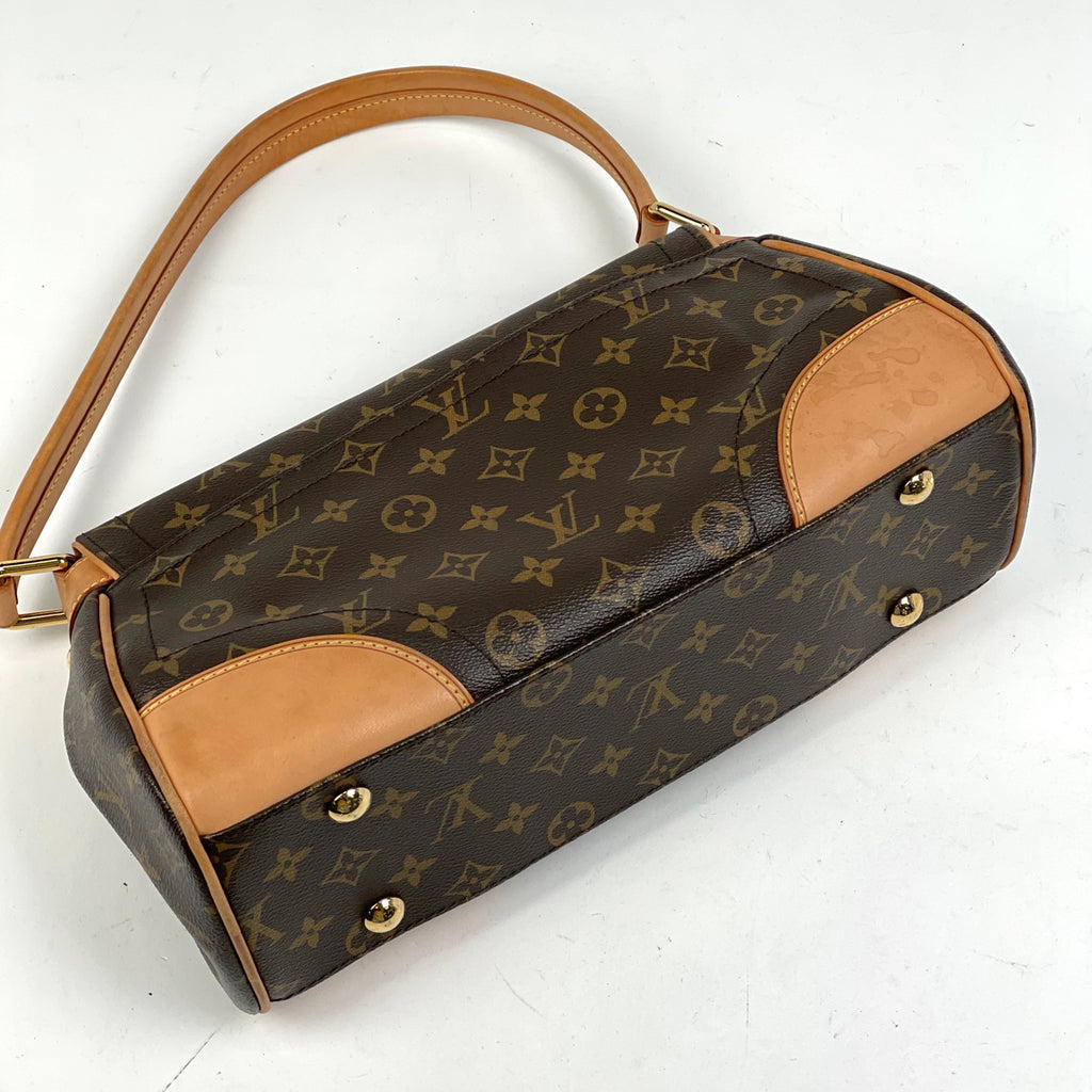 ルイ・ヴィトン ビバリー MM ワンショルダー 肩掛け ショルダーバッグ モノグラム ブラウン Ｍ40121 レディース 【中古】brbag