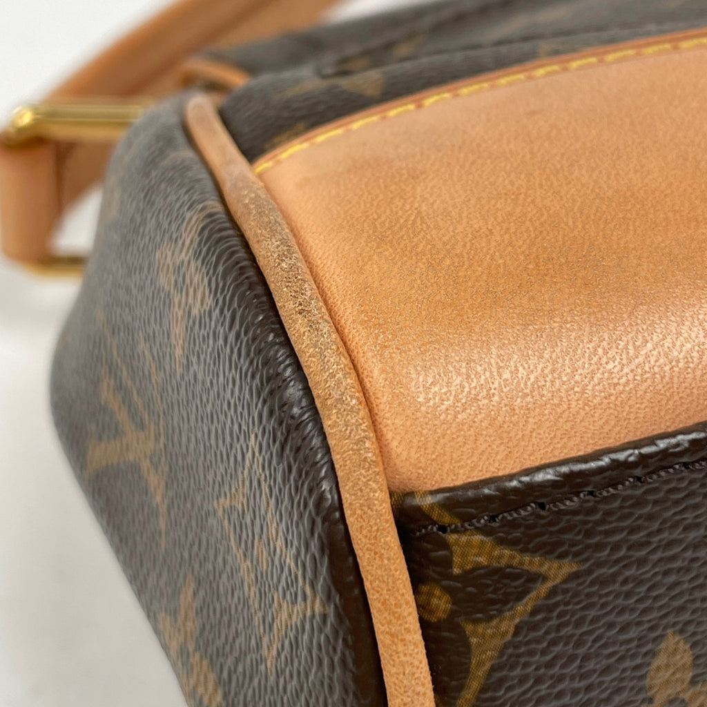 ルイ・ヴィトン ビバリー MM ワンショルダー 肩掛け ショルダーバッグ モノグラム ブラウン Ｍ40121 レディース 【中古】brbag