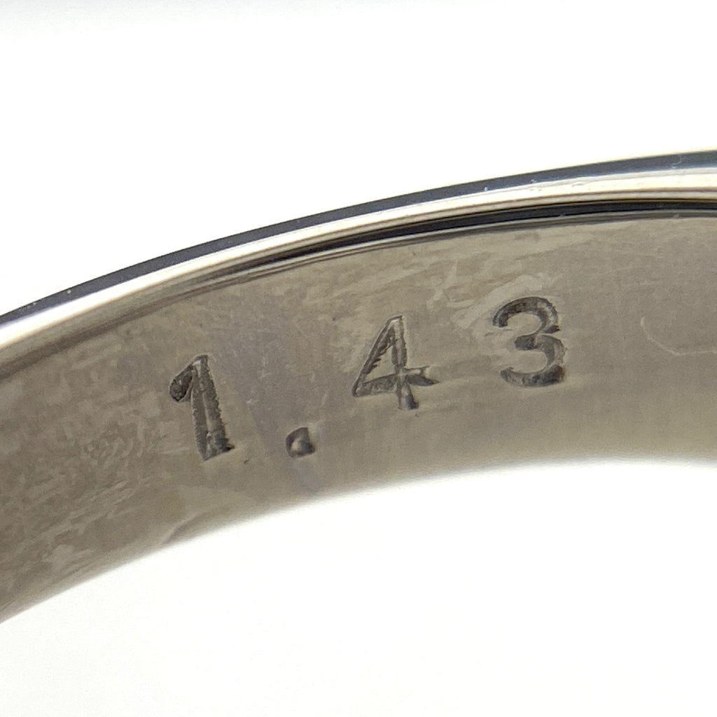 ルビー デザインリング プラチナ 指輪 メレダイヤ リング 11号 Pt900 ルビー ダイヤモンド レディース 【中古】nbjwl