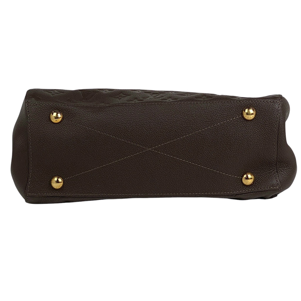 ルイ・ヴィトン モンテーニュ MM 2WAY ショルダーバッグ ハンドバッグ モノグラムアンプラント テール(ダークブラウン) M41047 レディース 【中古】brbag