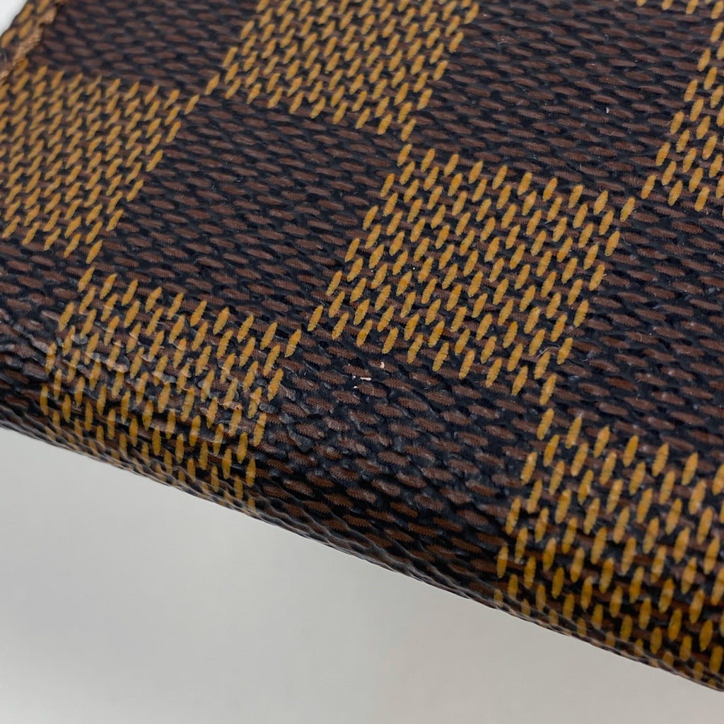 ルイ・ヴィトン ミュルティクレ 4 キーフック キーホルダー キーケース ダミエ ブラウン N62631 レディース 【中古】brbag