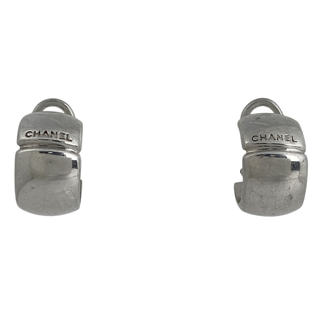 シャネル ロゴ イヤリング シルバー925 シルバー レディース 【中古】bracc