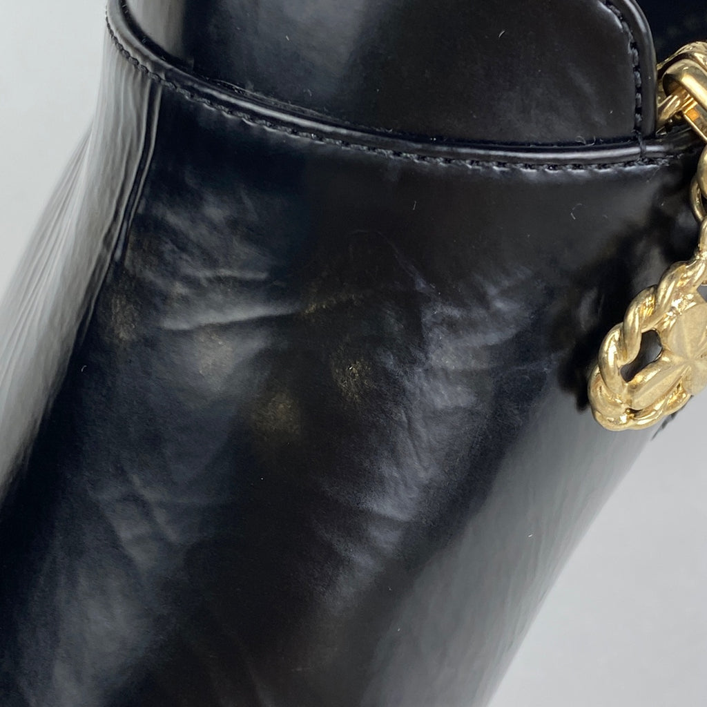 シャネル ココマーク パンプス ライオン チャーム 靴 パンプス レザー ブラック レディース 【中古】brapp