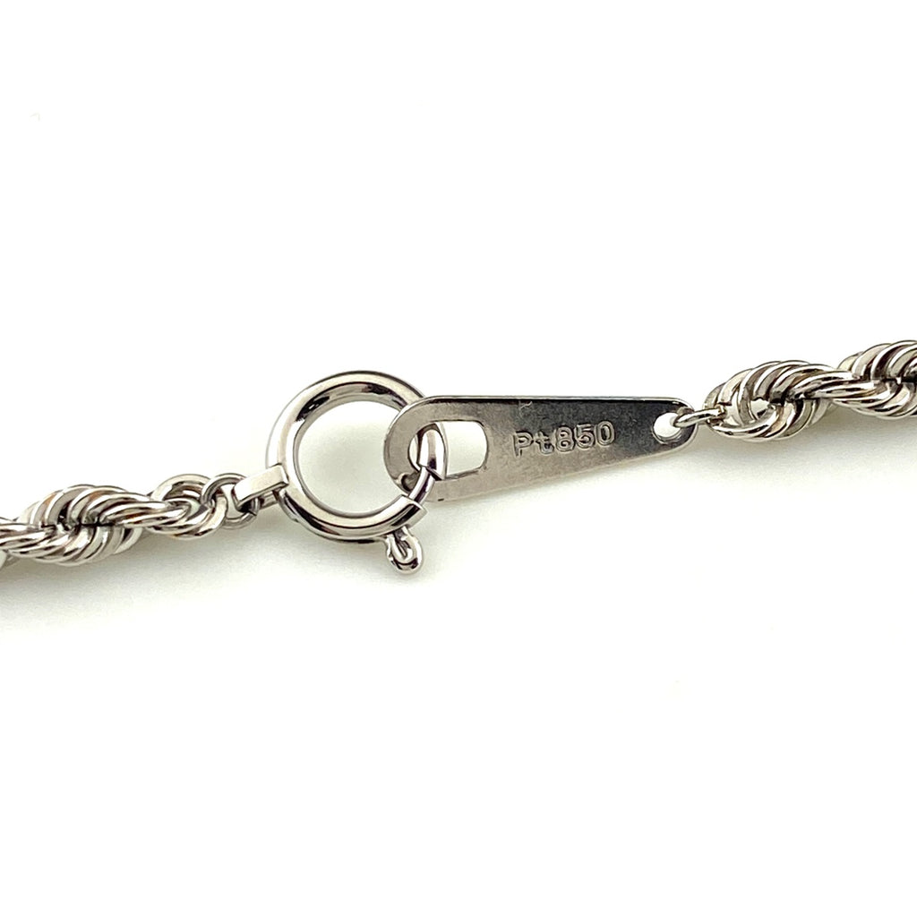 メレダイヤ デザインネックレス プラチナ ペンダント ネックレス Pt900 Pt850 ダイヤモンド レディース 【中古】nbjwl