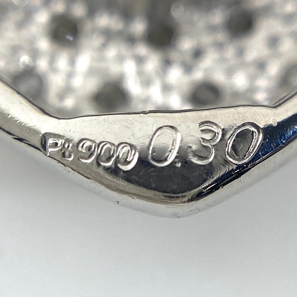 メレダイヤ デザインネックレス プラチナ ペンダント ネックレス Pt900 Pt850 ダイヤモンド レディース 【中古】nbjwl