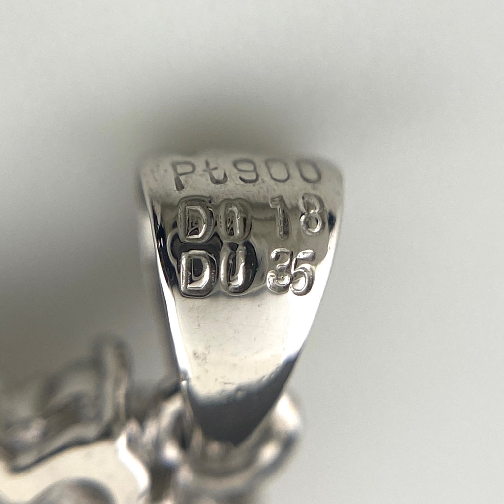 メレダイヤ ペンダントトップ プラチナ ペンダントトップ Pt900 ダイヤモンド レディース 【中古】nbjwl