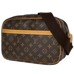 ルイ・ヴィトン リポーター PM 斜め掛け ショルダーバッグ モノグラム ブラウン M45254 レディース 【中古】brbag