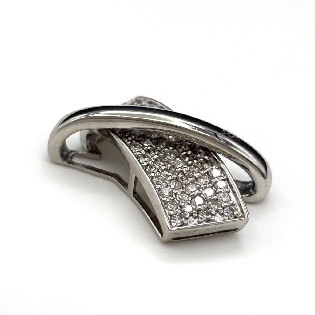 メレダイヤ ペンダントトップ プラチナ ペンダントトップ Pt900 ダイヤモンド レディース 【中古】nbjwl