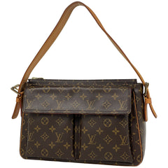 ルイ・ヴィトン ヴィバ シテ GM ワンショルダー 肩掛け ショルダーバッグ モノグラム ブラウン M51163 レディース 【中古】brbag