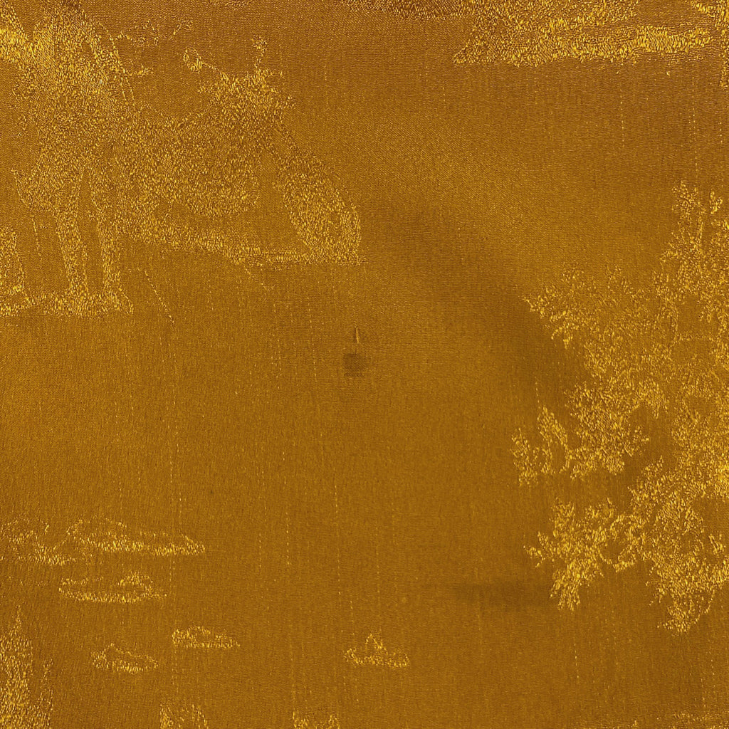 エルメス ボタンダウン チュニックシャツ ロング トップス 長袖シャツ 絹 マスタード レディース 【中古】brapp