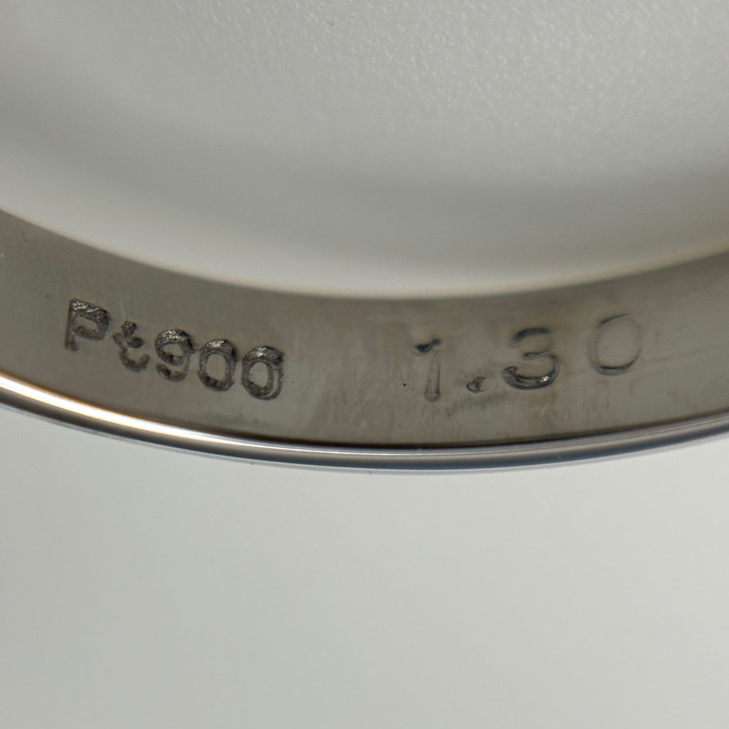 オパール デザインリング プラチナ 指輪 メレダイヤ リング 11.5号 Pt900 オパール ダイヤモンド レディース 【中古】nbjwl