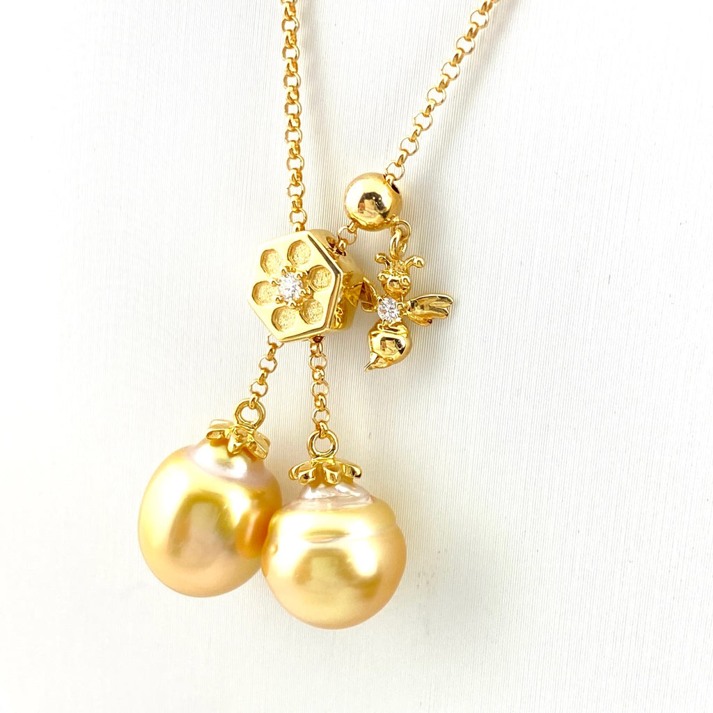 タサキ パール デザインネックレス ネックレス K18 パール ダイヤモンド レディース 【中古】brjwl