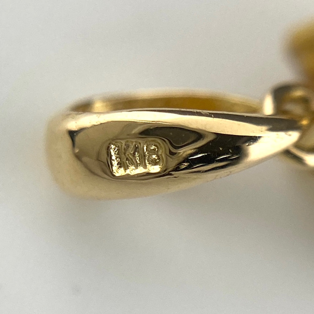 メレダイヤ ペンダントトップ YG イエローゴールド ペンダントトップ K18 ダイヤモンド レディース 【中古】nbjwl