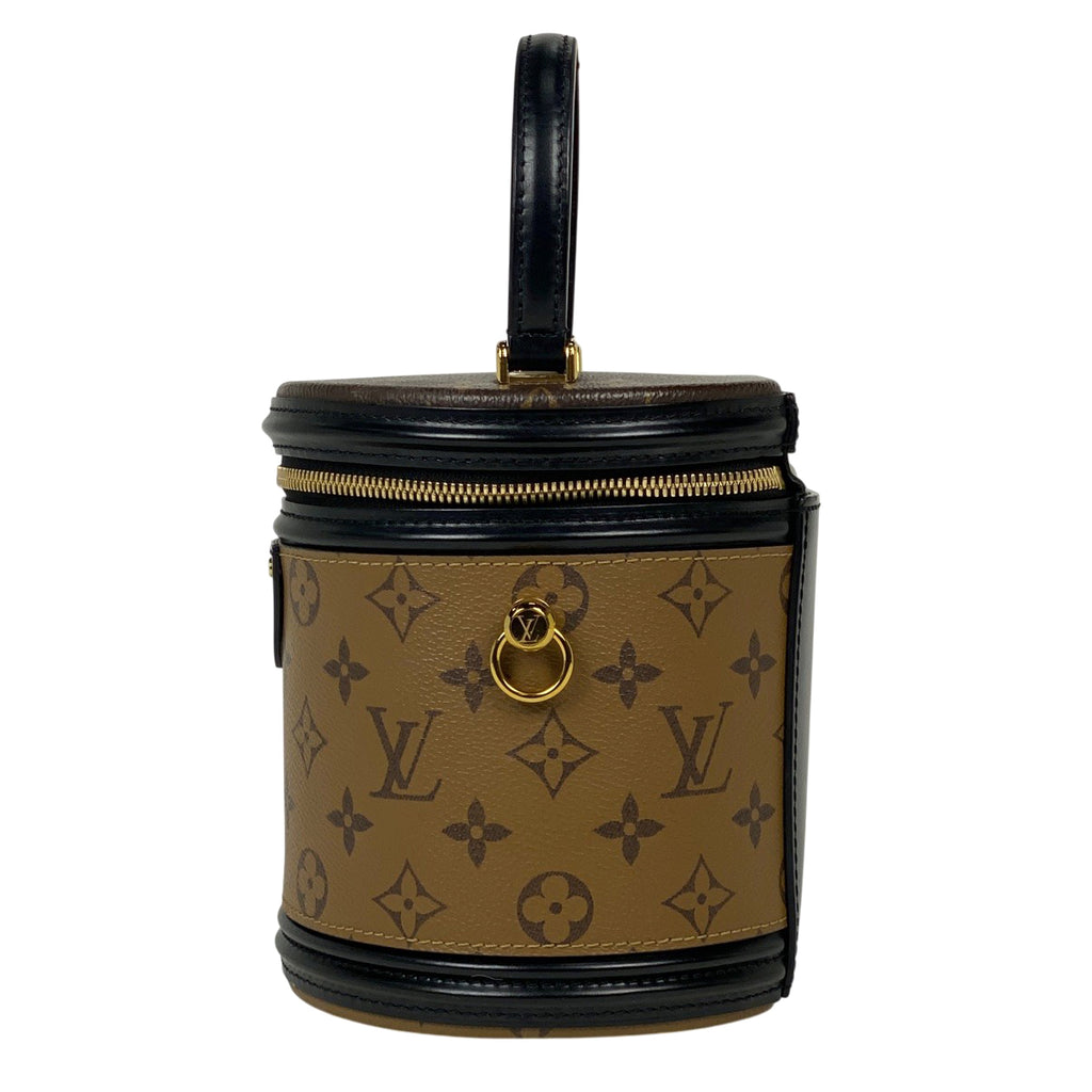 ルイ・ヴィトン カンヌ 2WAY ショルダーバッグ バニティ ハンドバッグ モノグラムリバース ブラウン M43986 レディース 【中古】brbag