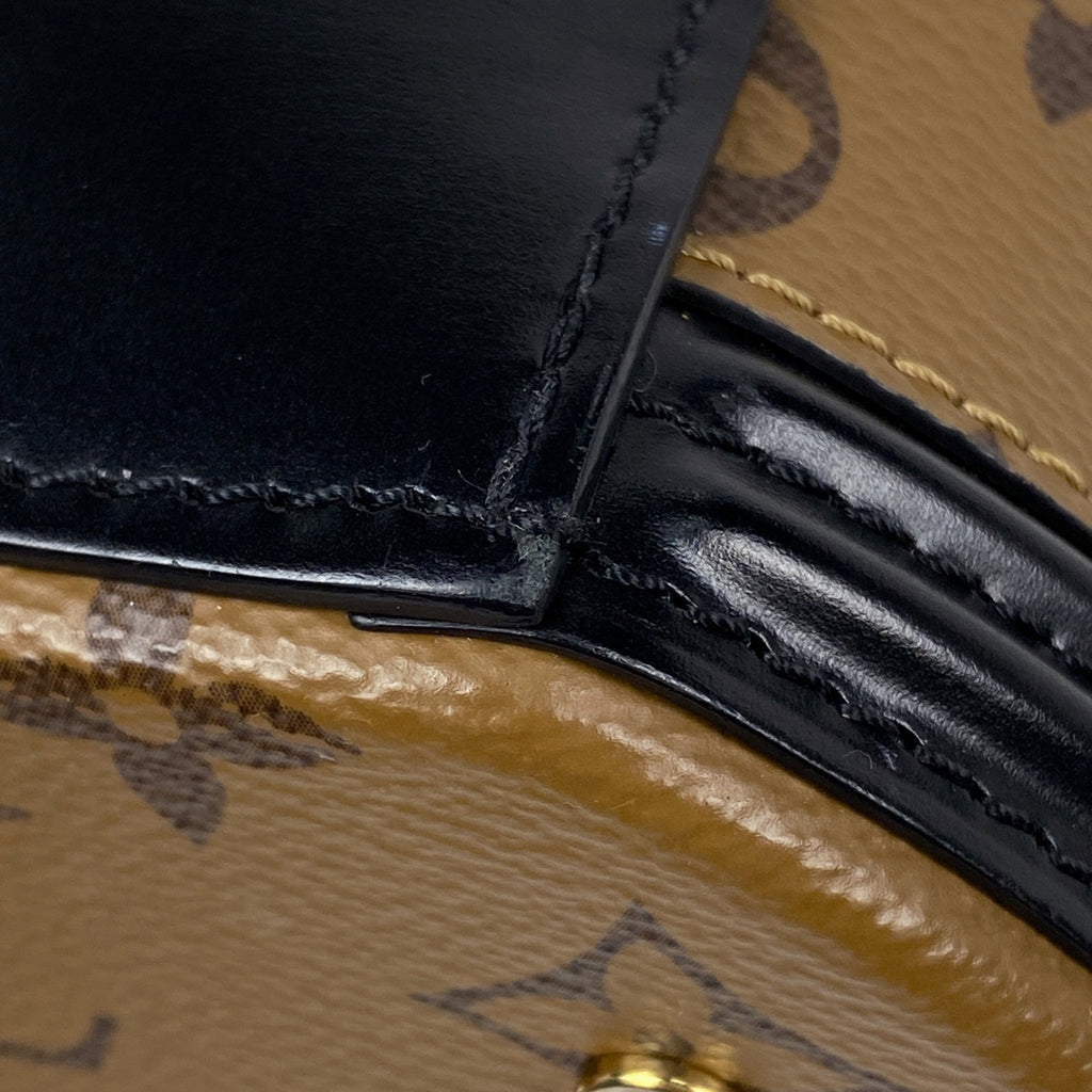 ルイ・ヴィトン カンヌ 2WAY ショルダーバッグ バニティ ハンドバッグ モノグラムリバース ブラウン M43986 レディース 【中古】brbag