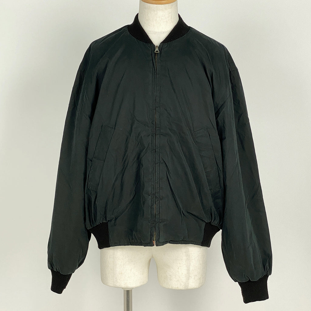 エルメス リバーシブル ブルゾン 総柄 ジップアップ アウター ブルゾン ブラック マルチカラー メンズ 【中古】brapp