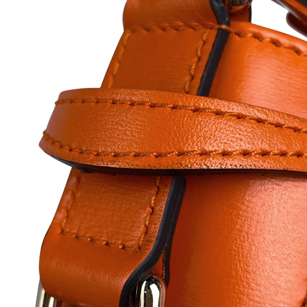 グッチ ムーンサイド ミニ ショルダーバッグ GG柄 ハンドバッグ ショルダーバッグ GGキャンバス オレンジ 786035 レディース 【中古】brbag