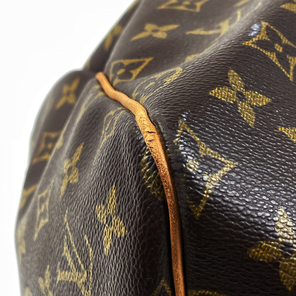 ルイ・ヴィトン キーポル 55 ハンドバッグ 旅行 出張 ビジネス ボストンバッグ モノグラム ブラウン M41424 レディース 【中古】brbag