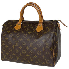 ルイ・ヴィトン スピーディ 30 ボストンバッグ 通勤 ハンドバッグ モノグラム ブラウン M41526 レディース 【中古】brbag