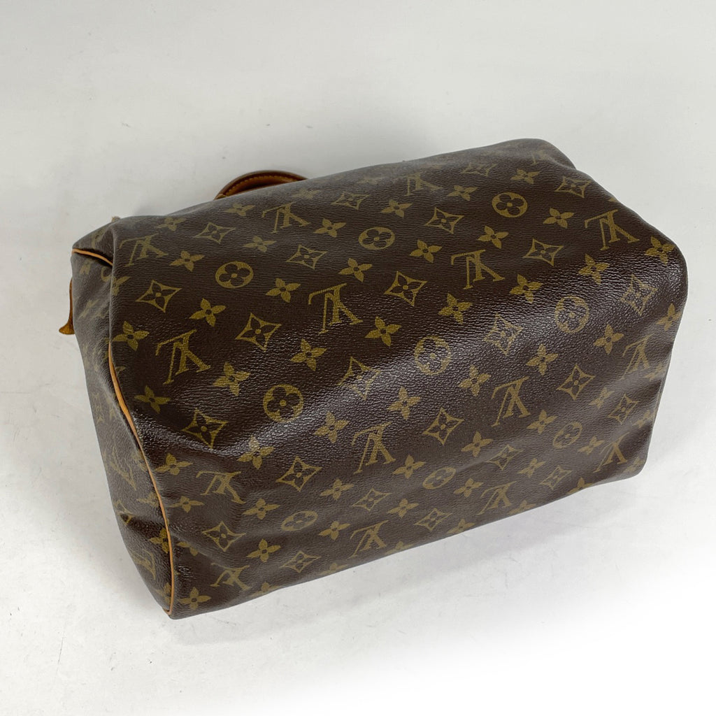 ルイ・ヴィトン スピーディ 30 ボストンバッグ 通勤 ハンドバッグ モノグラム ブラウン M41526 レディース 【中古】brbag