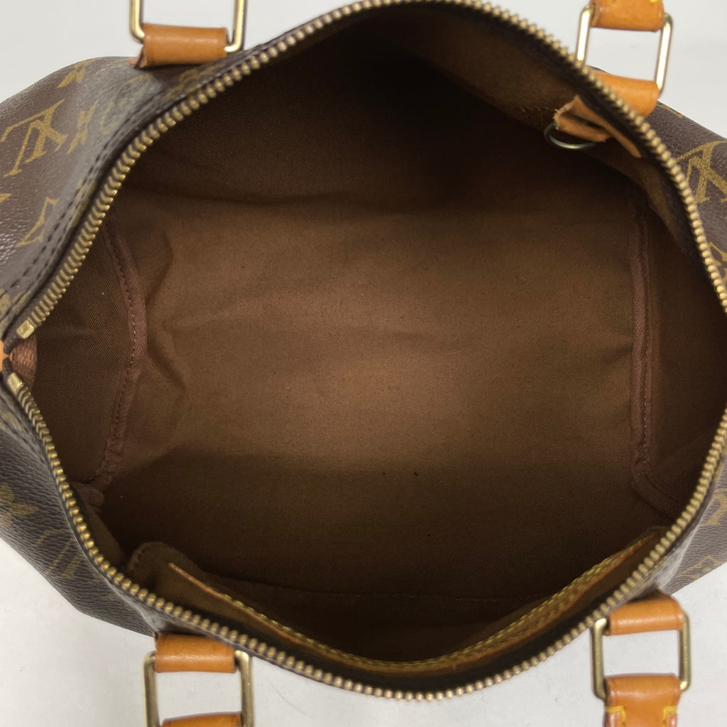 ルイ・ヴィトン スピーディ 30 ボストンバッグ 通勤 ハンドバッグ モノグラム ブラウン M41526 レディース 【中古】brbag