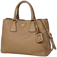 プラダ ロゴ ハンドバッグ 2WAY ショルダーバッグ ハンドバッグ レザー ブラウン BN2579 レディース 【中古】brbag