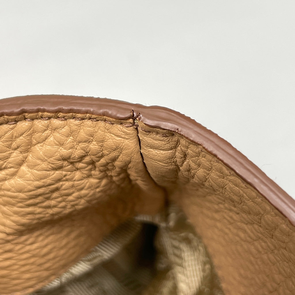 プラダ ロゴ ハンドバッグ 2WAY ショルダーバッグ ハンドバッグ レザー ブラウン BN2579 レディース 【中古】brbag