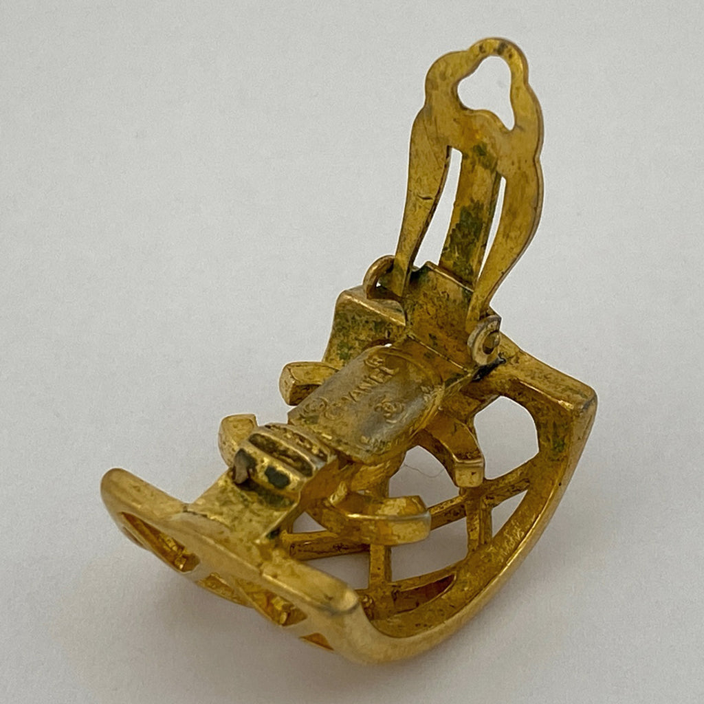 シャネル ココマーク イヤリング GP ゴールド レディース 【中古】bracc