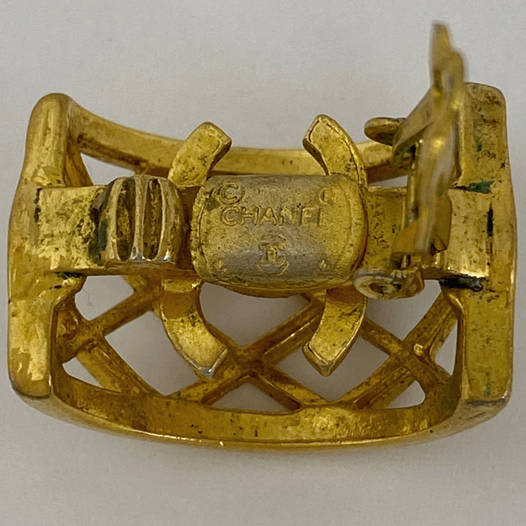 シャネル ココマーク イヤリング GP ゴールド レディース 【中古】bracc