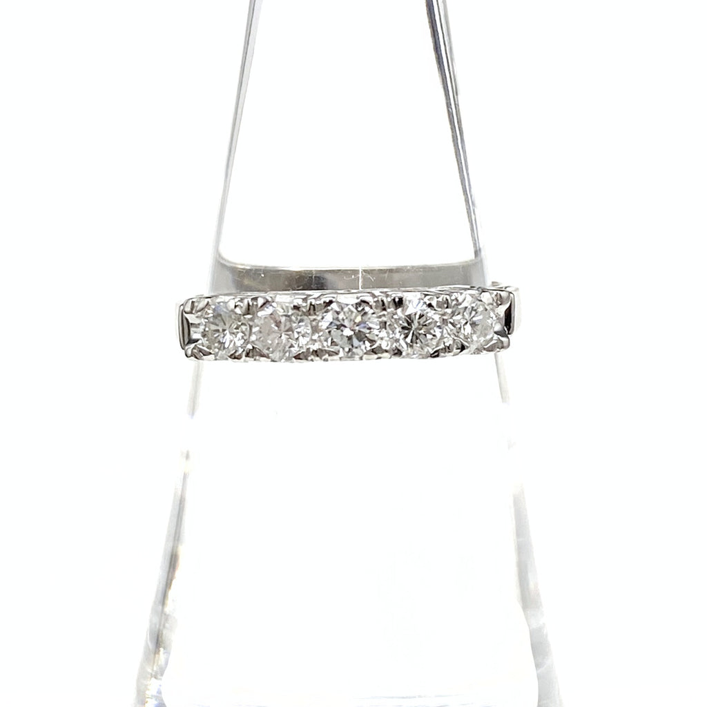 【状態良好】 メレダイヤ リング プラチナ 指輪 12号 Pt900 ダイヤモンド レディース 【中古】nbjwl