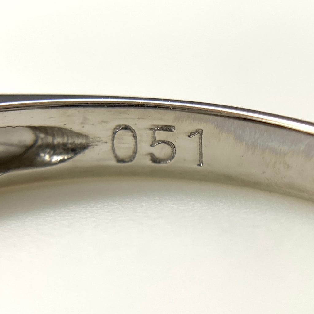 【状態良好】 メレダイヤ リング プラチナ 指輪 12号 Pt900 ダイヤモンド レディース 【中古】nbjwl