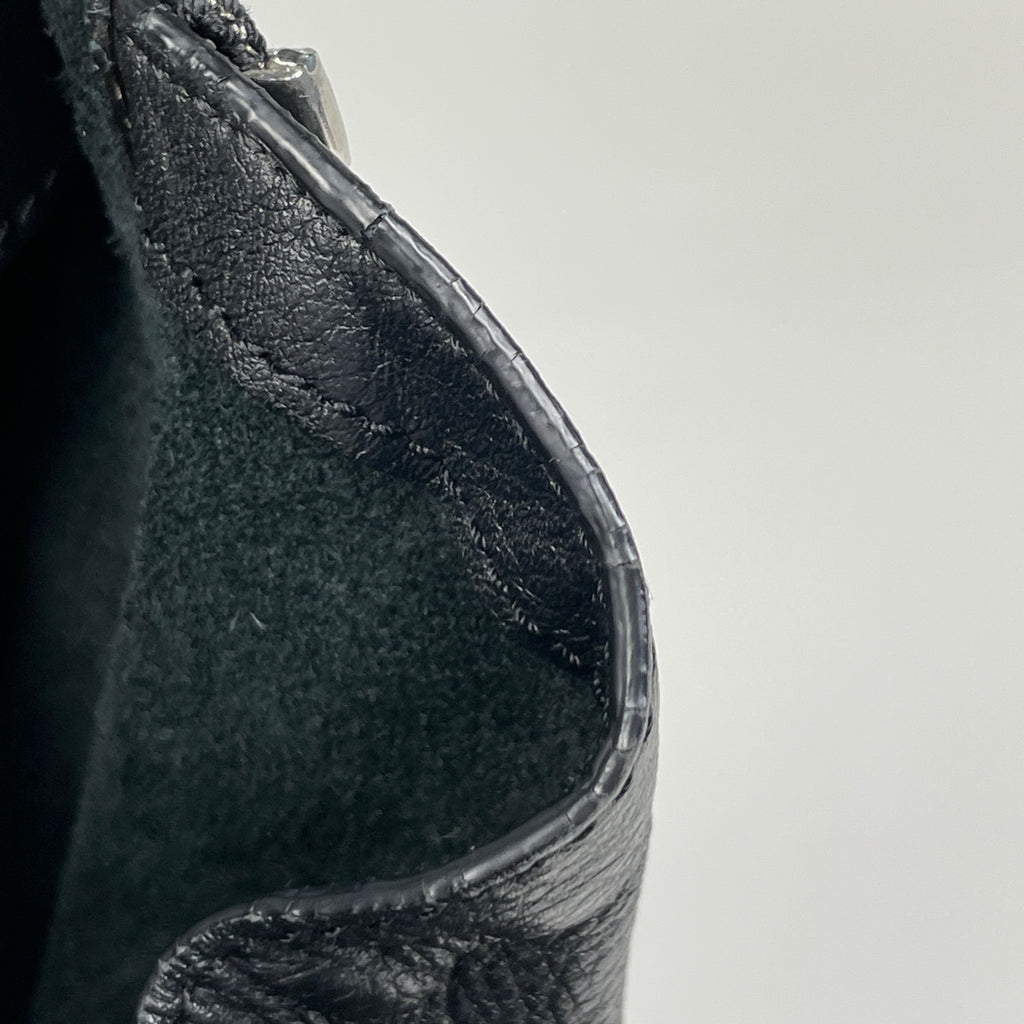 バレンシアガ ザ ペーパー トートバッグ ハンドバッグ トートバッグ レザー ブラック 255412 レディース 【中古】brbag