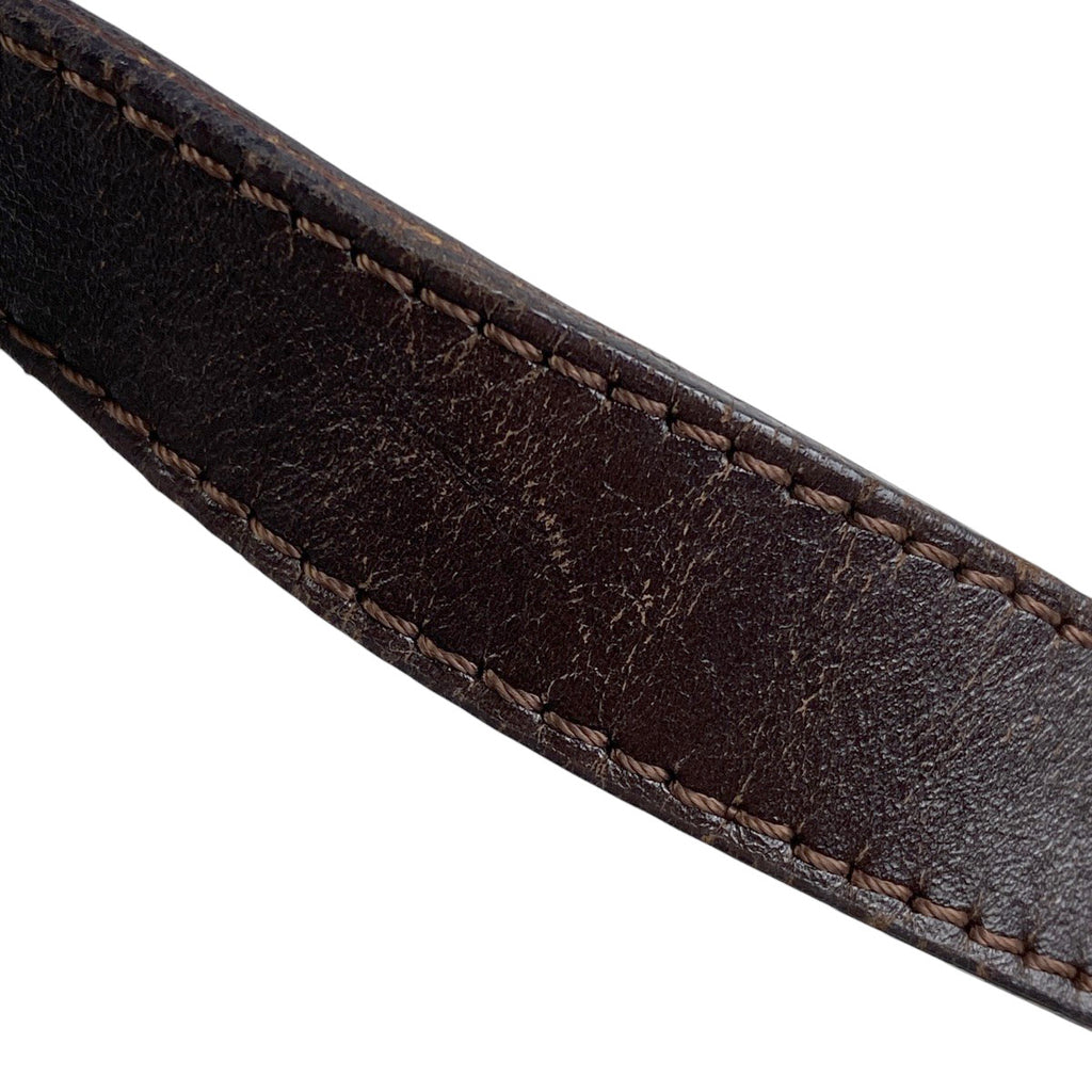 フェンディ ズッカ柄 マンマバゲット ハンドバッグ ワンショルダー 肩掛け ショルダーバッグ キャンバス ブラウン 26424　 レディース 【中古】brbag