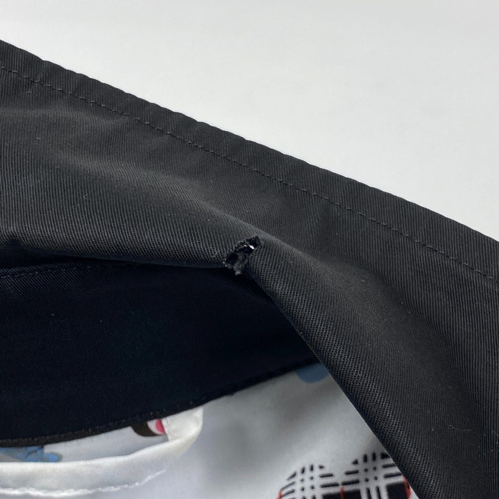 バーバリーブラックレーベル ジップアップ ジャケット アウター その他ジャケット 綿 ポリウレタン ブラック レディース 【中古】brapp