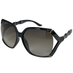 グッチ ロゴ グラデーション サングラス アイウェア バンブーモチーフ サングラス プラスチック ブラック GG3508 レディース 【中古】brbag