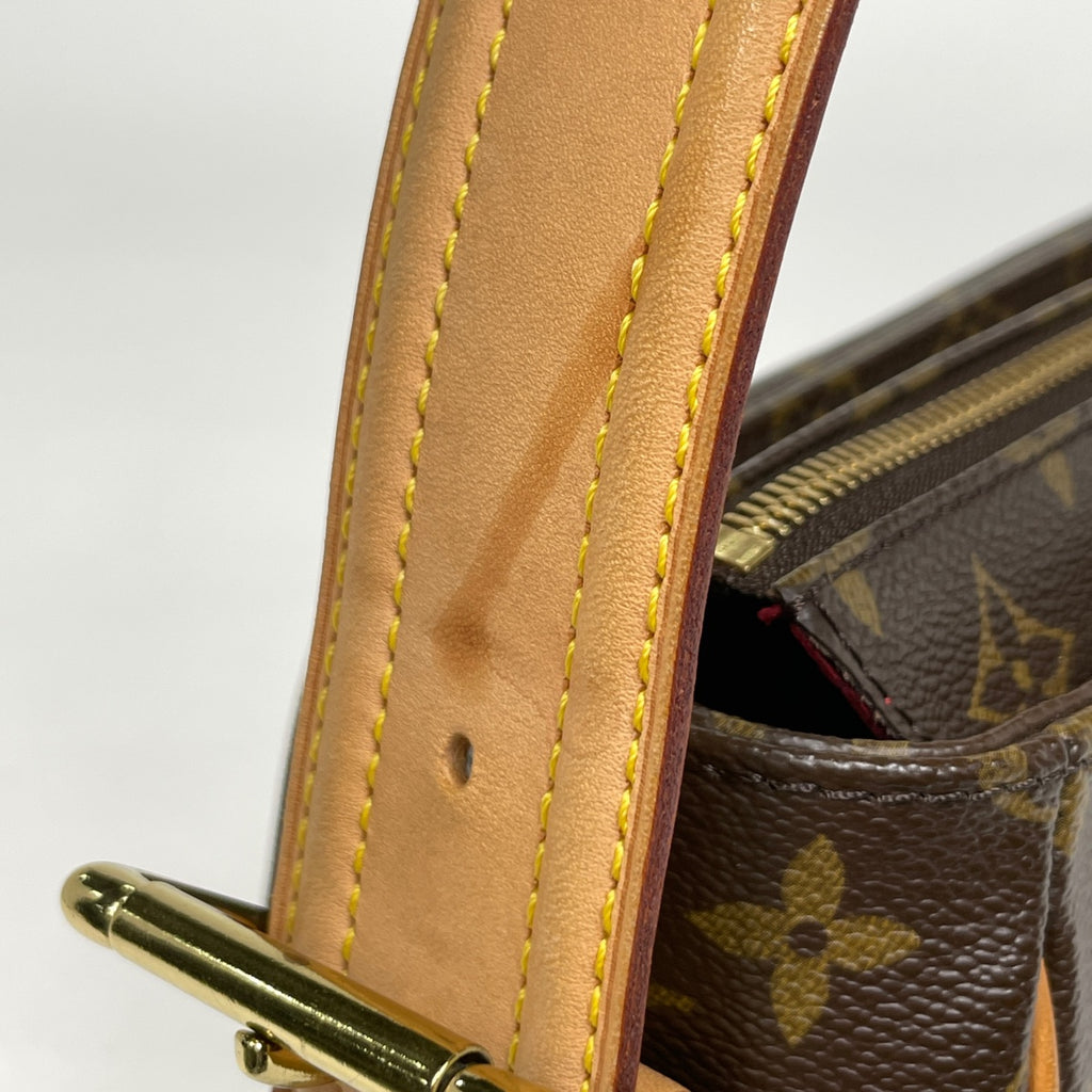 ルイ・ヴィトン ヴィバ シテ GM ワンショルダー 肩掛け ショルダーバッグ モノグラム ブラウン M51163 レディース 【中古】brbag