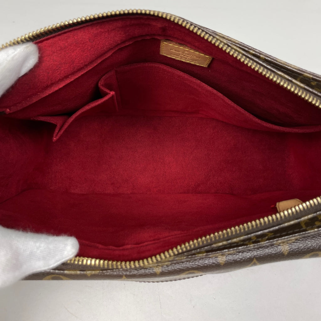 ルイ・ヴィトン ヴィバ シテ GM ワンショルダー 肩掛け ショルダーバッグ モノグラム ブラウン M51163 レディース 【中古】brbag