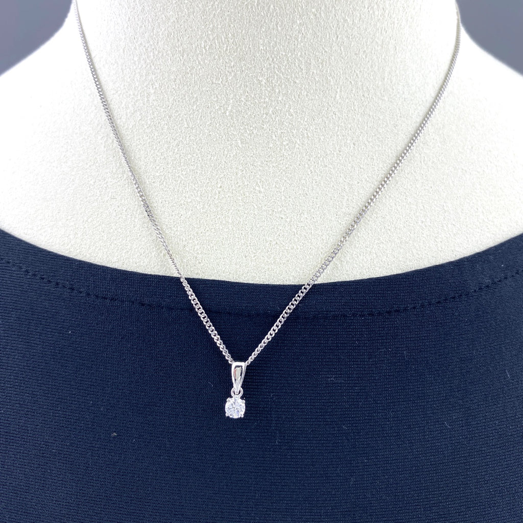 約39cm メレダイヤ ネックレス プラチナ ペンダント Pt900 Pt850 ダイヤモンド レディース 【中古】nbjwl